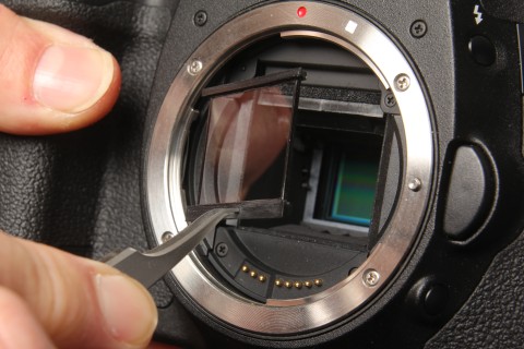 Canon VAF removed from camera